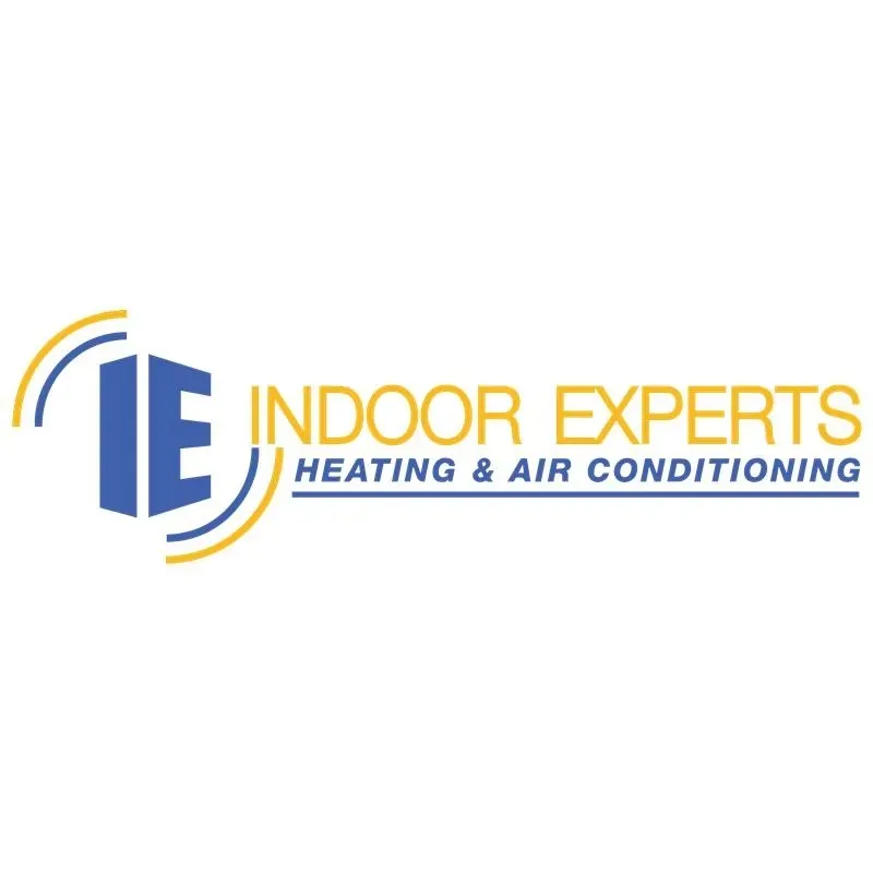 Indoor Experts Heating & Air Conditioning logo. HVAC services company logo. Atlanta, GA heating and air conditioning experts.