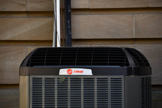 Trane AC unit installed by an Atlanta Trane dealer, ensuring efficient cooling solutions. Expert HVAC services in Atlanta, GA available now.